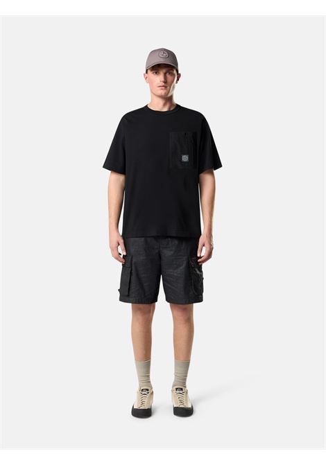 2100004 t-shirt man black STONE ISLAND | L1S15 2100004 S0115V0029